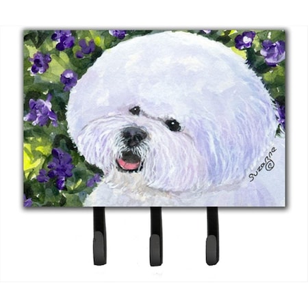 Carolines Treasures Bichon Frise Leash Holder or Key Hook SS8897TH68